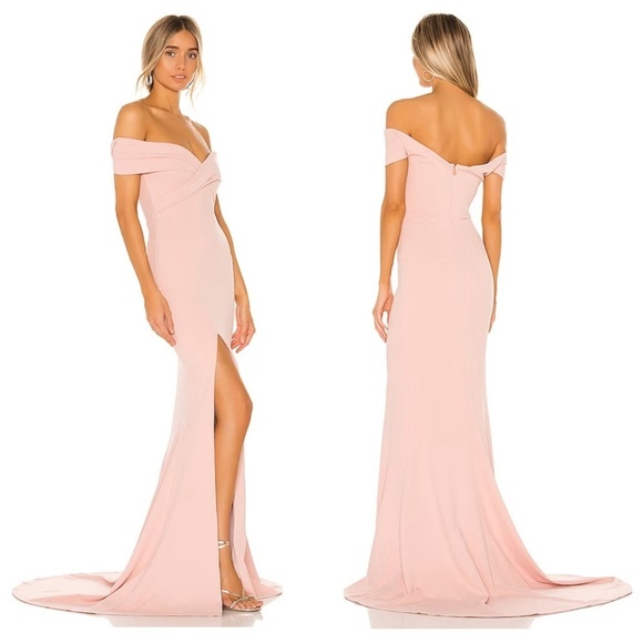 New! Nookie Neptune gown blush pink nwt  17591 - Picture 1 of 15